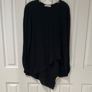 Wilt Black Asymmetrical Women's Top
